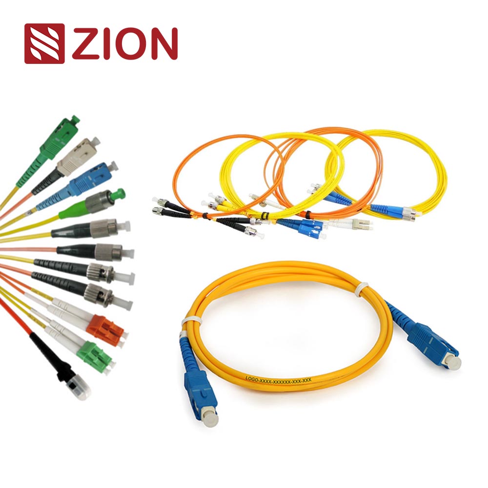 Optical Fiber Patch Cords cables SC LC FC ST APC UPC Types Duplex cords