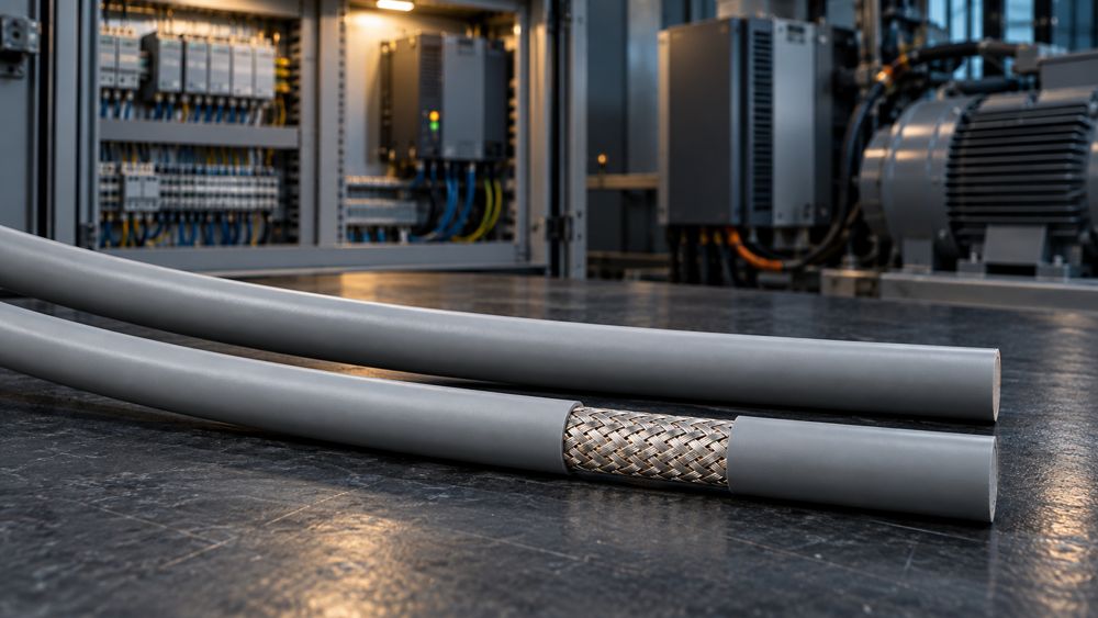 LiYY and LiYCY control cable comparison in industrial automation